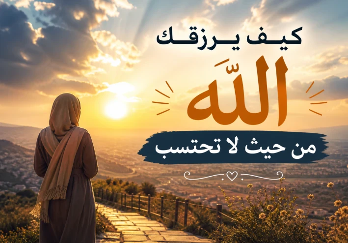 كيف يرزقك الله من حيث لا تحتسب