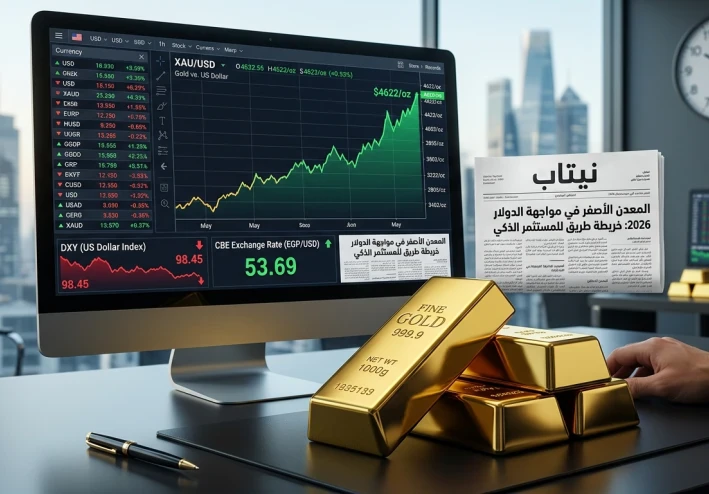المعدن الأصفر في مواجهة الدولار 2026: خريطة طريق للمستثمر الذكي