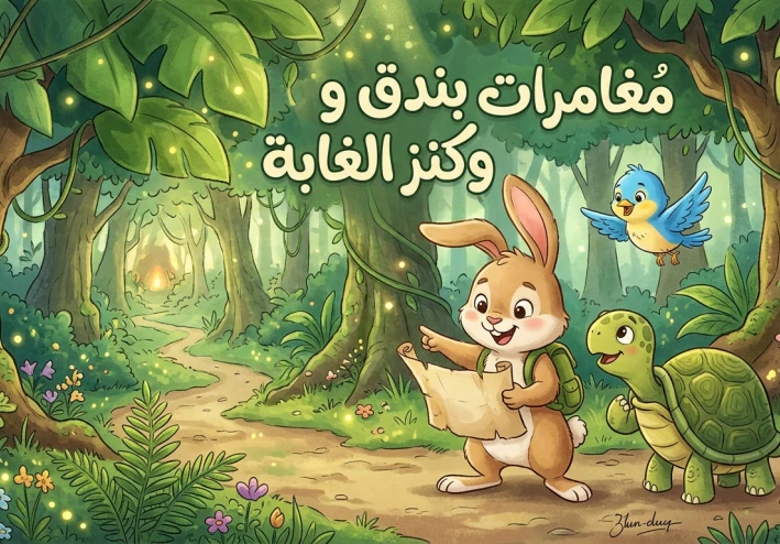 مغامرة الأرنب "بندق" وكنز الغابة المفقود