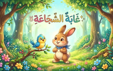 زيزو وغابة الشجاعة: رحلة صغيرة صنعت قلبًا قويًا