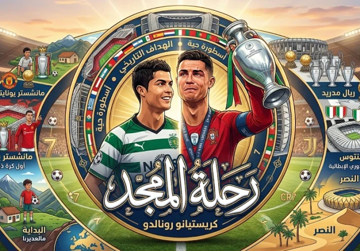 أسطورة لا تتوقف — رحلة Cristiano Ronaldo نحو القمة🏆