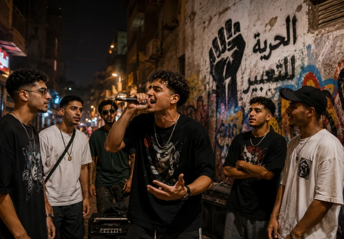 لراب المصري: من أزقة الإسكندرية إلى قمة "التريند" العالمي