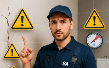 الدليل الشامل: أفضل طرق اصلاح تسريب ماء من جدار الحمام لحماية منزلك 🚿💧