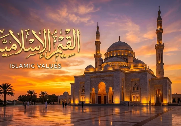 جمال القيم الإسلامية في حياة الإنسان اليومية