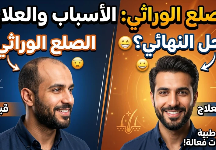 الصلع الوراثي و كيفيه العلاج منه