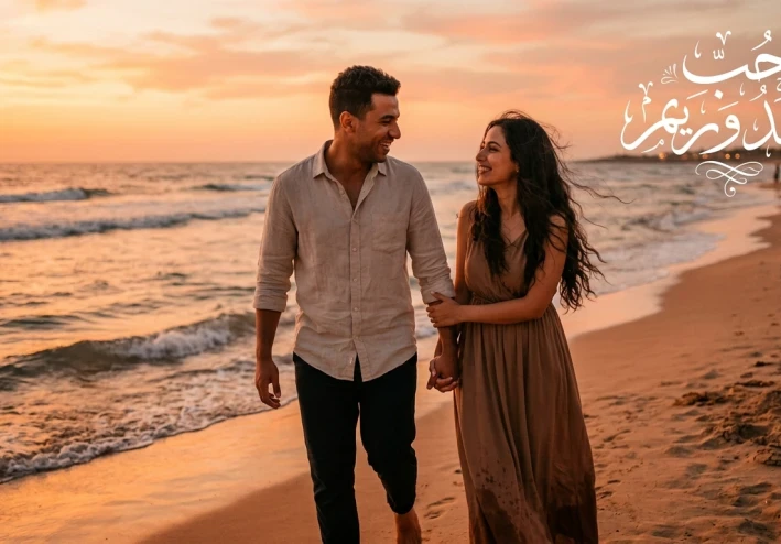 حين التقت القلوب… حكاية أحمد وريم