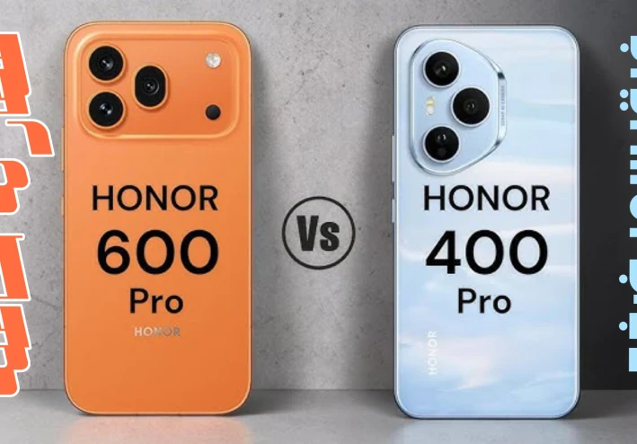 مقارنة  شامله بين HONOR 600 PRO وHONOR 400 PRO وفرق سعر ضخم