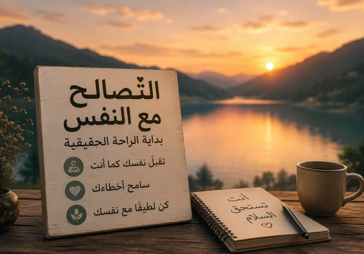 التصالح مع النفس: بداية الراحة الحقيقية