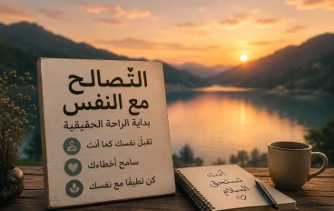 التصالح مع النفس: بداية الراحة الحقيقية
