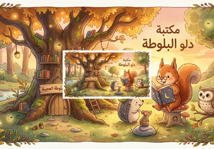 مغامرة في "مكتبة البلوطة العجيبة
