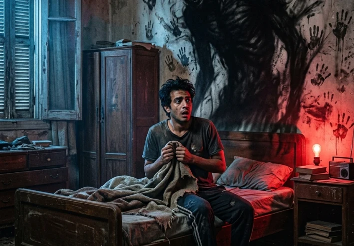 آخر حاجة شفتها… كانت وشي تحت السرير"