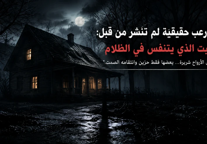 البيت الذي يتنفس في الظلام
