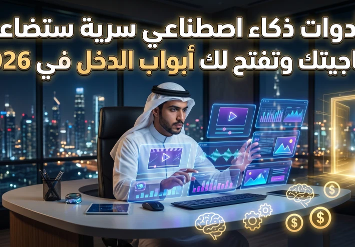 5 أدوات ذكاء اصطناعي "سرية" ستضاعف إنتاجيتك وتفتح لك أبواب الدخل في 2026