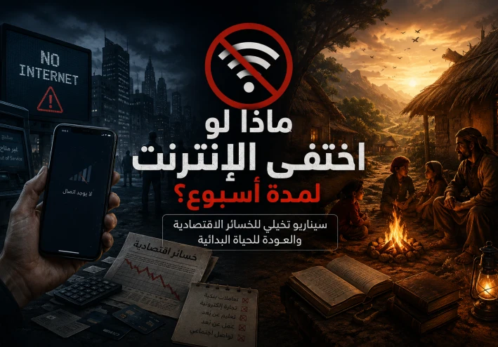 ماذا لو اختفى الإنترنت لمدة أسبوع؟