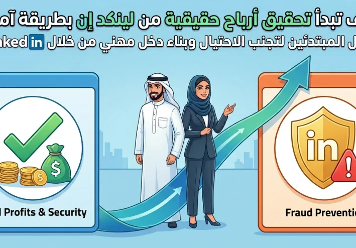 دليل المبتدئين لتجنب الاحتيال وبناء دخل مهني من خلال LinkedIn