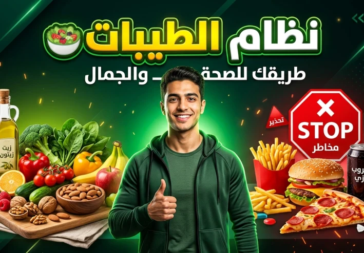 🥗 نظام الطيبات: بين الغذاء الصحي وفلسفة الحياة