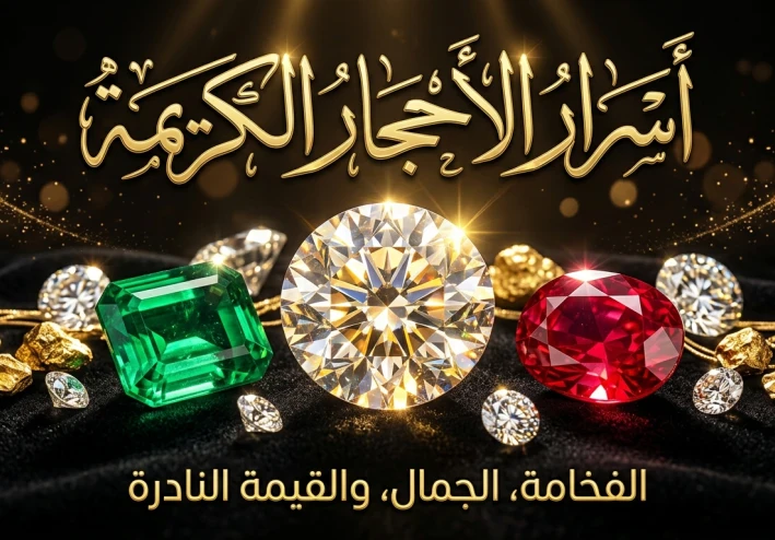 أسرار الأحجار الكريمة: كنوز الطبيعة التي تخطف الأنظار