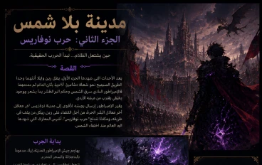 مدينة بلا شمس 🌑🔥