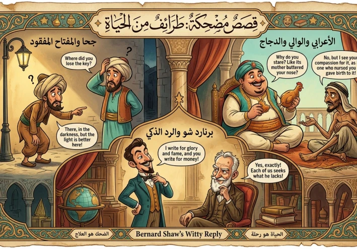 طرائف ونوادر: بهجة النفوس الراقية