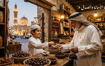 الأمانة التي أنقذت التاجر الصغير