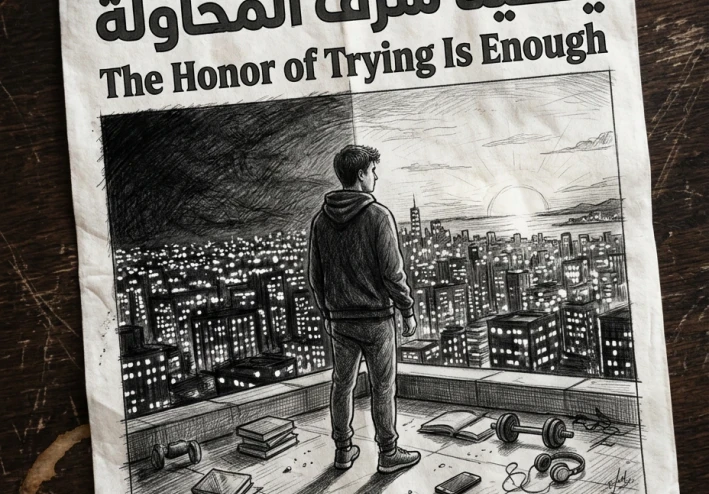 يكفينا شرف المحاوله