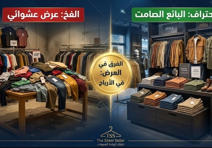 ​البائع الصامت: كيف تحول محلك التجاري من مجرد "مخزن" إلى ماكينة مبيعات لا تهدأ؟