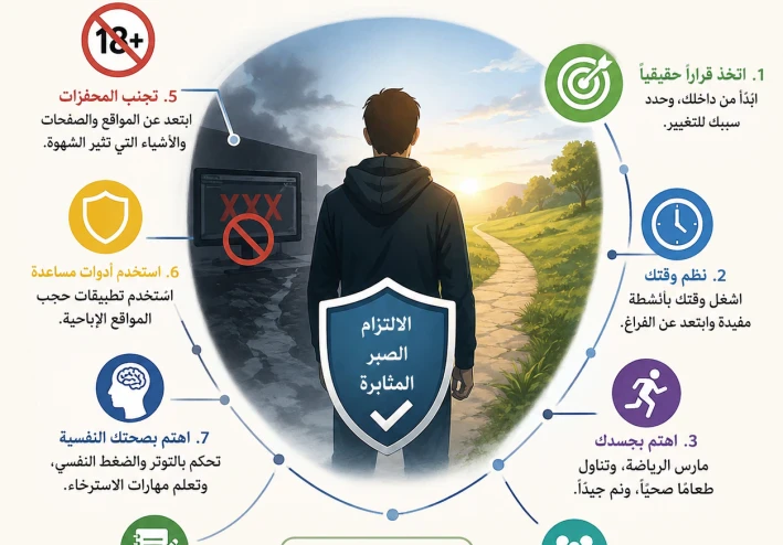 طرق التخلص من الإباحية وبناء حياة أكثر توازنًا
