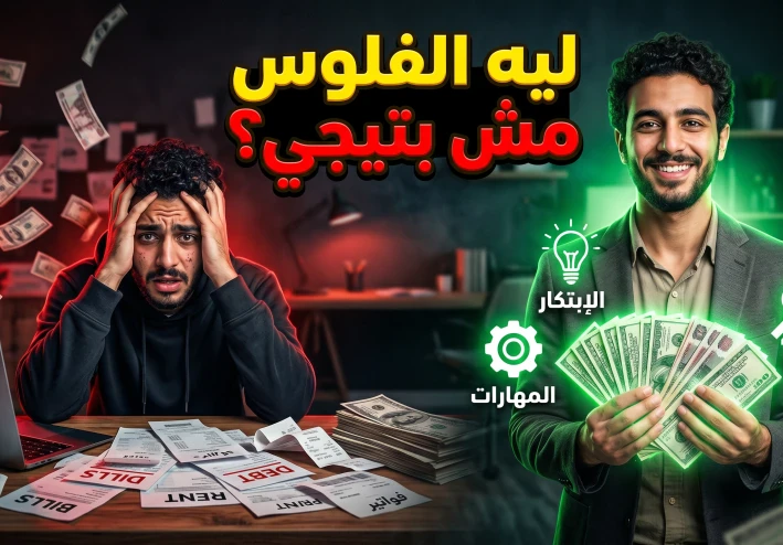 💸 ليه الفلوس مش بتيجي رغم إنك بتشتغل؟ الحقيقة اللي محدش بيقولها