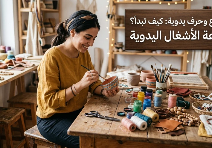 الأعمال اليدوية: فنٌ يجمع بين الإبداع والتراث