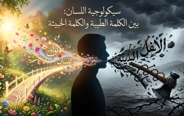 سيكولوجية اللسان: بين الكلمة الطيبة والكلمة الخبيثة 