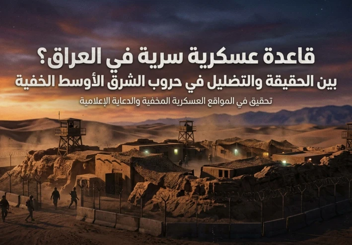 قاعدة عسكرية سرية في العراق؟ بين الحقيقة والتضليل في حروب الشرق الأوسط الخفية