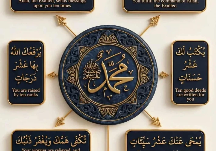فضل الصلاة على الرسول ﷺ