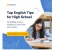 صورة مقال أهم ملاحظات الإنجليزي لطلاب الثانوية هتفرق معاك في الامتحان