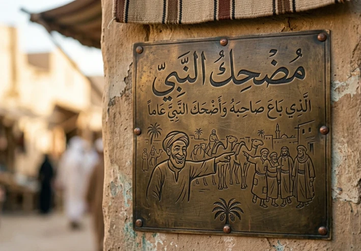 باع صاحبه وأضحك النبي عاماً كاملاً