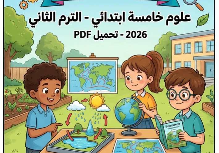 📥 تحميل أقوى مراجعة نهائية علوم الصف الخامس الابتدائي الترم الثاني 2026 PDF برابط مباشر – أسئلة متوقعة لن يخرج عنها الامتحان