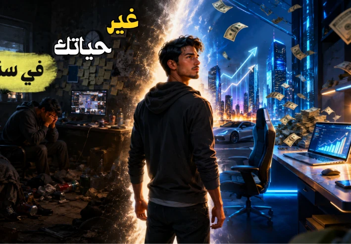 كيف تغيّر حياتك في سنة واحدة فقط؟ خطة واقعية للنجاح الشخصي والمالي