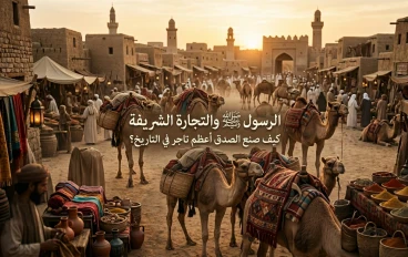 الرسول صلى الله عليه وسلم والتجارة الشريفة: كيف صنع الصدق أعظم تاجر في التاريخ
