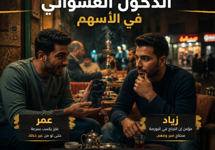 قصة مستثمر خسر كل فلوسه بسبب سهم تريند… ودرس عمره ما هيتنسي 🔥