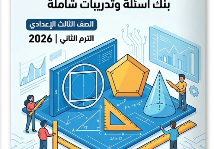 📓 تحميل مذكرة التفوق في مراجعة الهندسة للصف الثالث الإعدادي الترم الثاني 2026 PDF | أقوى مراجعة نهائية لن يخرج عنها الامتحان