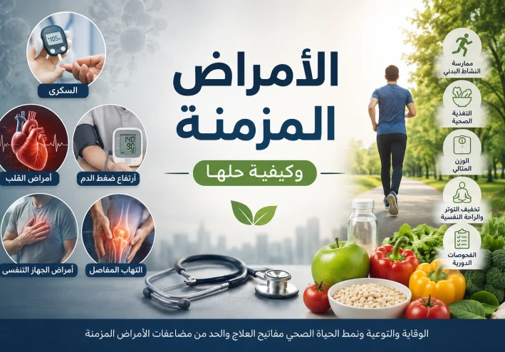 الأمراض المزمنة وكيفية حلها