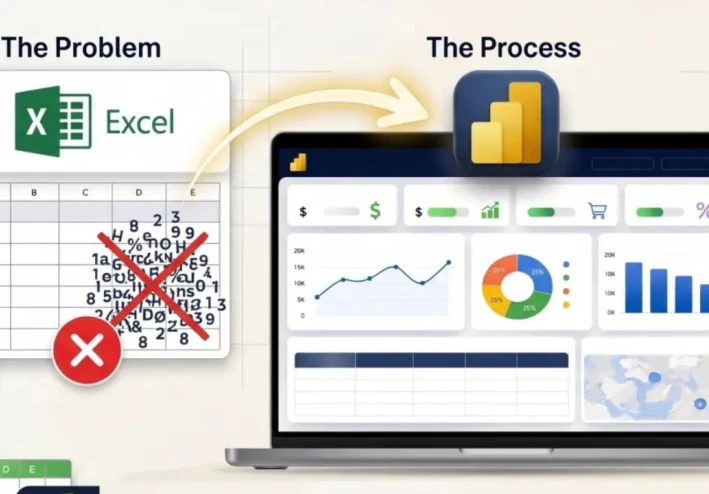 أفضل موقع تحويل شيت Excel إلى Dashboard مجانًا لعرض البيانات باحتراف