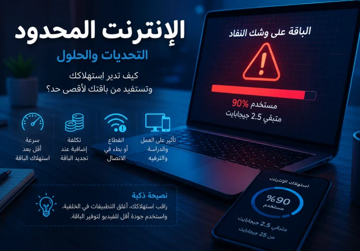 كيف يؤثر الإنترنت المحدود على حياتنا اليومية ولماذا يطالب المستخدمون بإنترنت غير محدود دائمًا؟