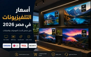 أسعار التلفزيونات في مصر 2026: دليل شامل لأحدث الموديلات والاتجاهات
