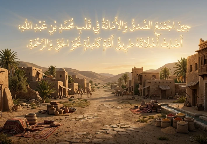 الصدق والأمانة في حياة الرسول صلى الله عليه وسلم.. أخلاق صنعت أعظم قدوة