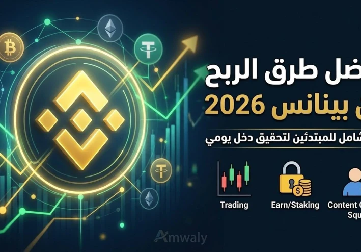 أفضل طرق الربح من بينانس 2026: دليل شامل للمبتدئين لتحقيق دخل يومي