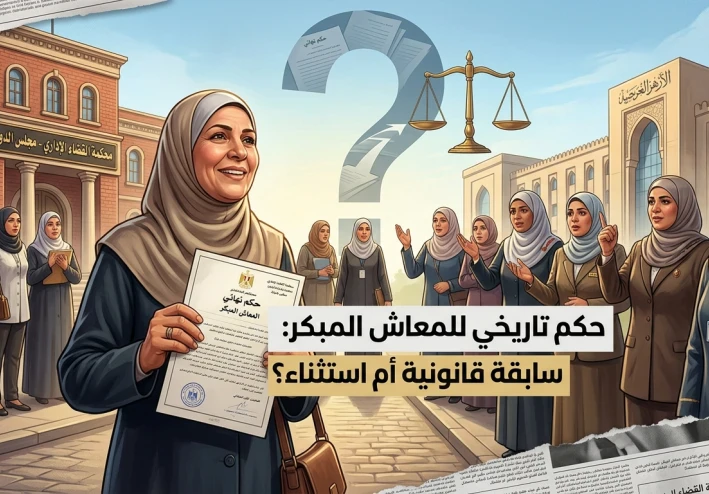 بعد حكم المعاش المبكر لصالح موظفة بالأزهر هل يفتح الباب أمام الجميع أم يظل استثناءً؟