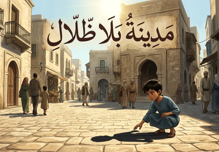 سرّ المدينة بلا ظلال