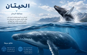 عمالقة المحيطات: أسرار وحياة الحيتان في أعماق البحار