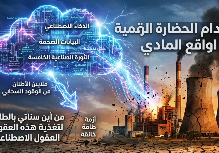 التكلفة الخفية للثورة التكنولوجية وصراع العمالقة في ظل أزمة الطاقة العالمية