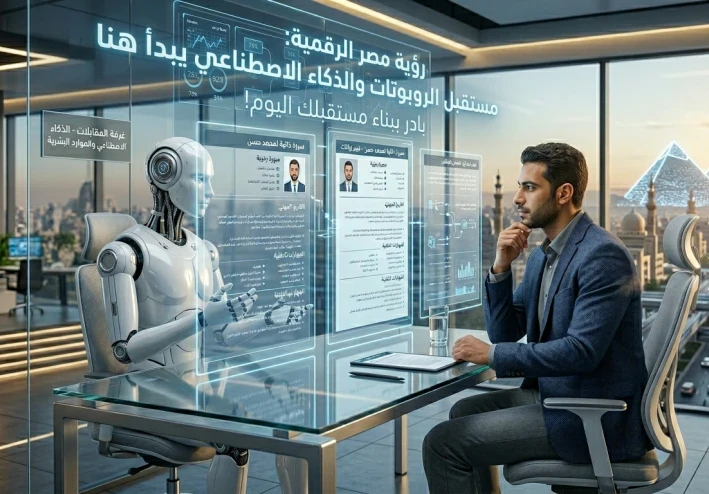 آليات الروبوتكس في اختيار الوظائف ومدى تطبيقها في مصر